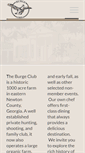 Mobile Screenshot of burgeclub.com